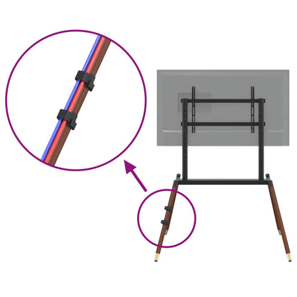 Suporte TV cavalete p/ ecrãs de 37-86" Max VESA 400x600mm 60kg