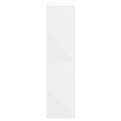 Armário alto c/ portas 68x37x142 cm derivados de madeira branco