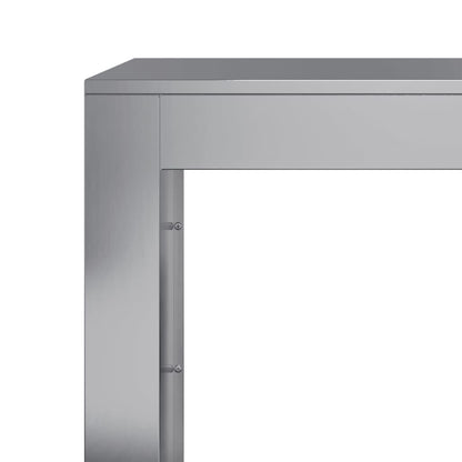 Suporte para lenha 100x40x100 cm aço galvanizado