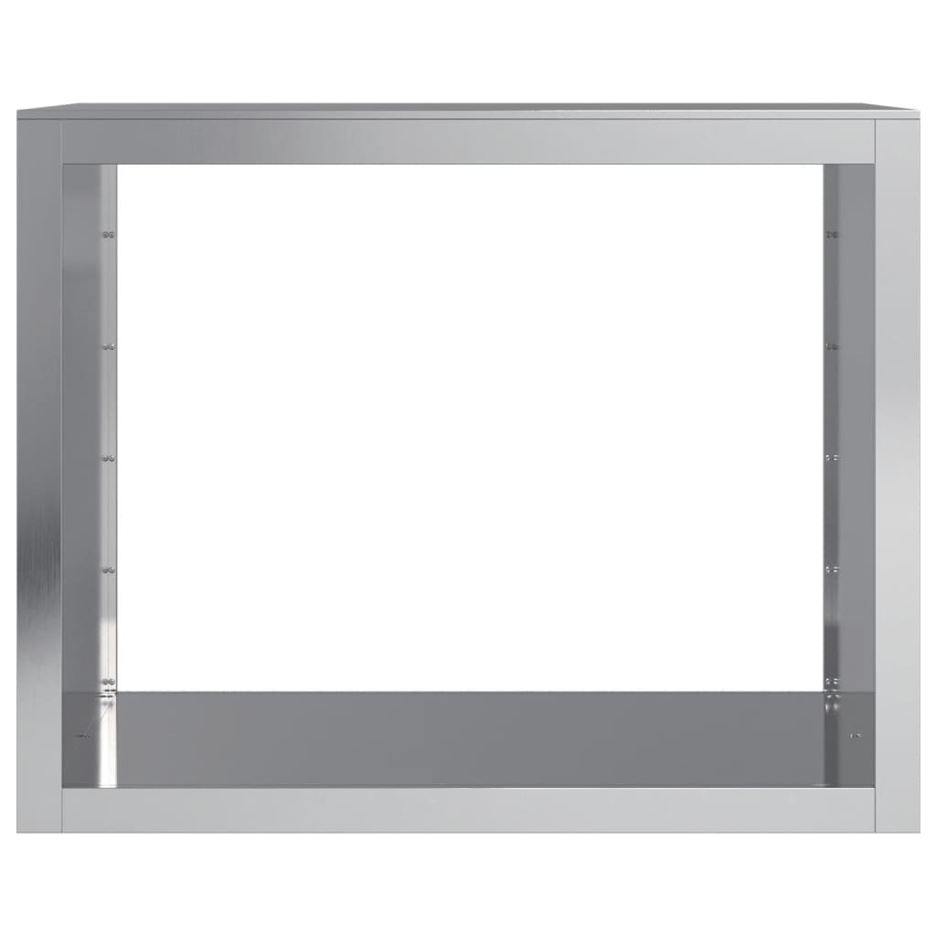 Suporte para lenha 100x40x80 cm aço galvanizado