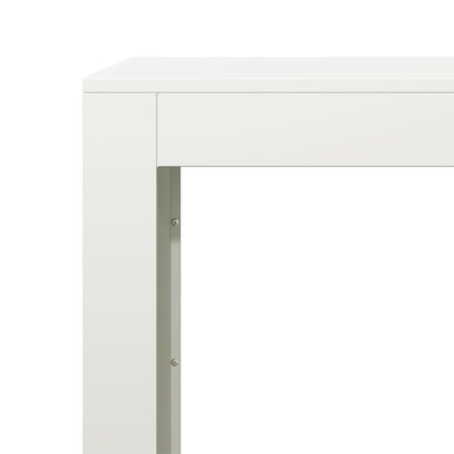 Suporte para lenha 100x40x60 cm aço branco