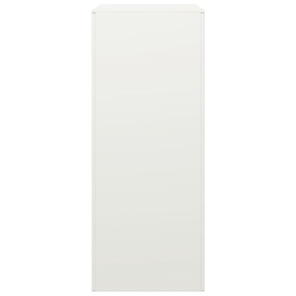 Suporte para lenha 60x40x100 cm aço branco