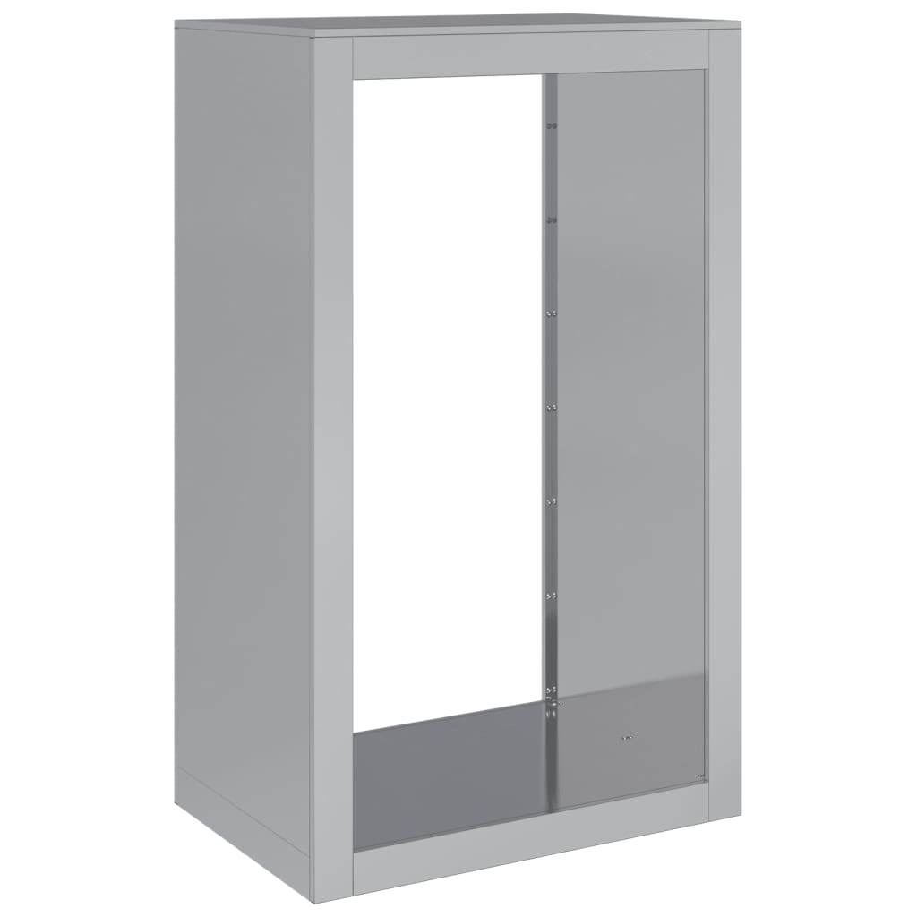 Suporte para lenha 60x40x100 cm aço galvanizado