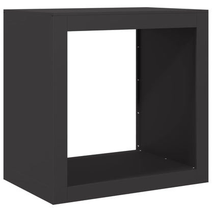 Suporte para lenha 60x40x60 cm aço preto