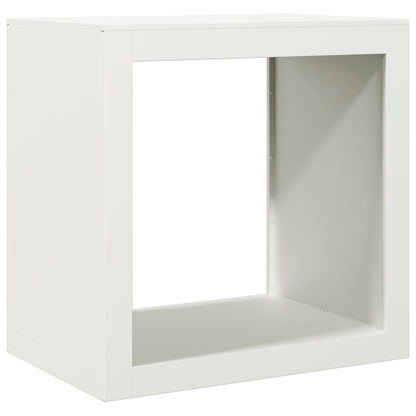 Suporte para lenha 60x40x60 cm aço branco