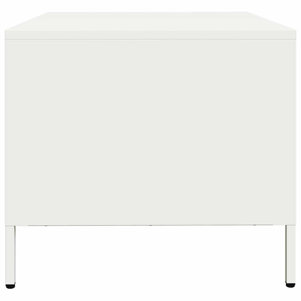 Móvel de TV 68x50x43,5 cm aço laminado a frio branco