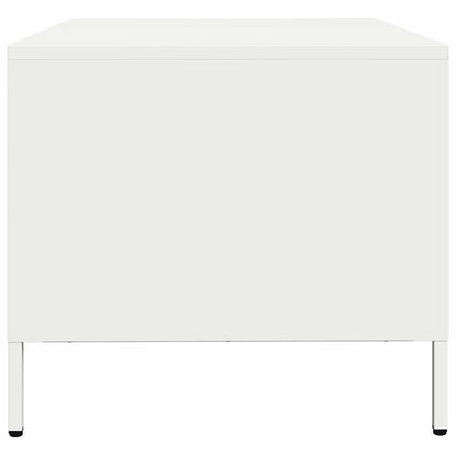 Móvel de TV 68x50x43,5 cm aço laminado a frio branco