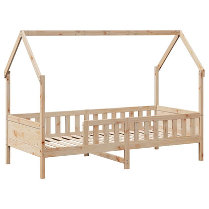 Estrutura de cama infantil c/ gavetas 90x190 cm pinho maciço