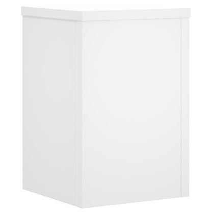 Suportes p/ plantas 2 pcs 20x20x30 cm derivados madeira branco