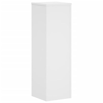 Suportes p/ plantas 2 pcs 25x25x80 cm derivados madeira branco