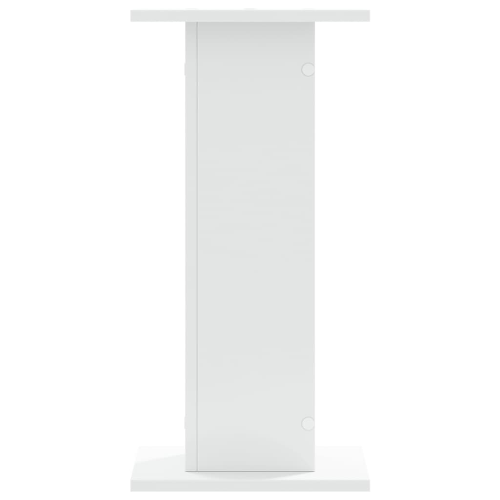 Suportes p/ plantas 2 pcs 30x30x60 cm derivados madeira branco