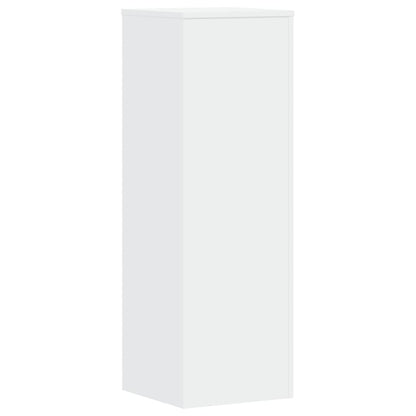 Suportes para plantas 2pcs 33x33x100cm derivados madeira branco