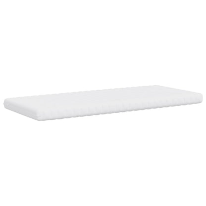 Colchão espuma infantil 180x220 cm 7 zonas dureza 20 ILD branco