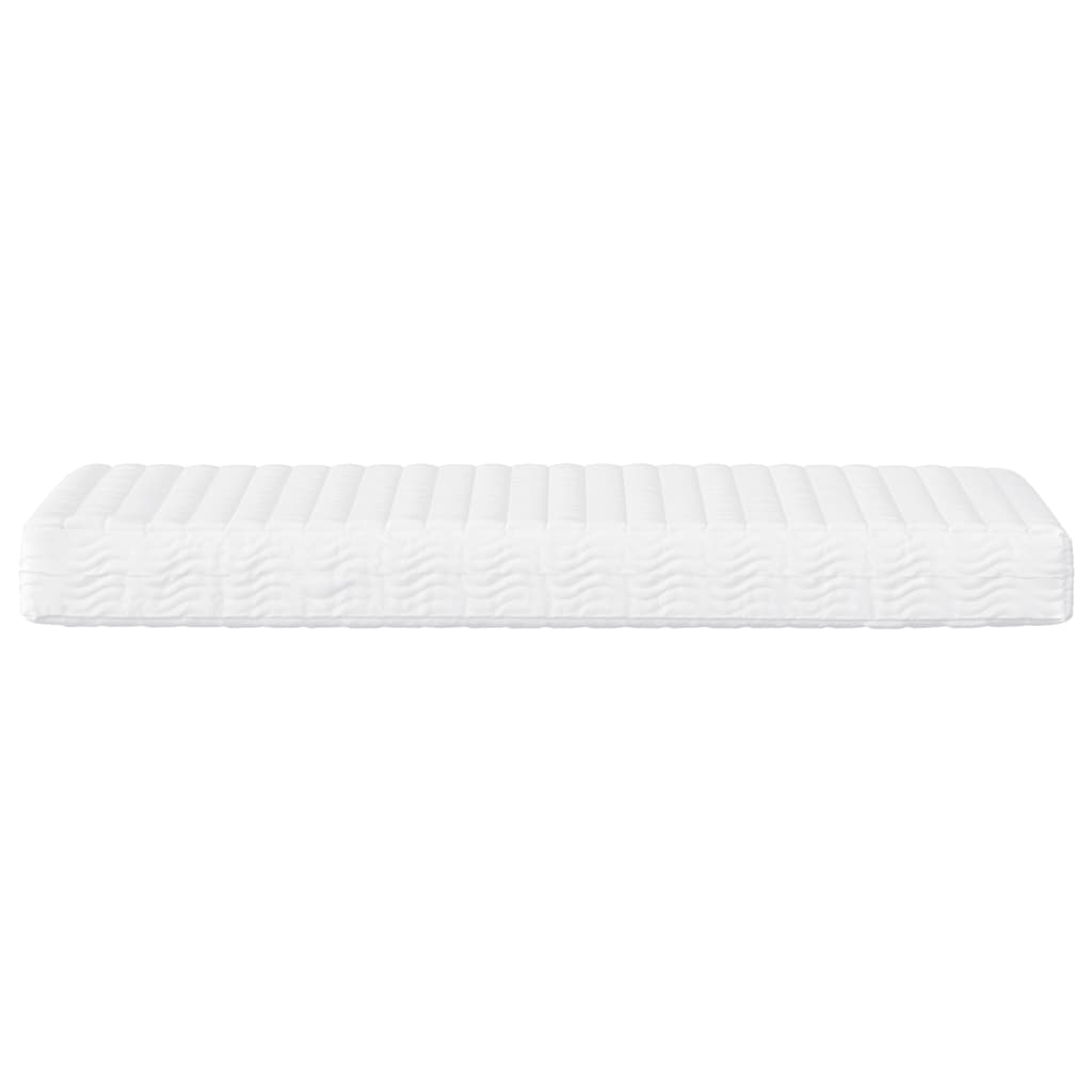 Colchão de espuma 80x210 cm dureza H2 H3 branco