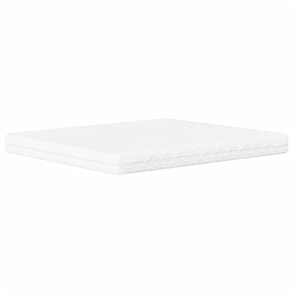 Colchão de espuma 160x210 cm dureza H2 H3 branco