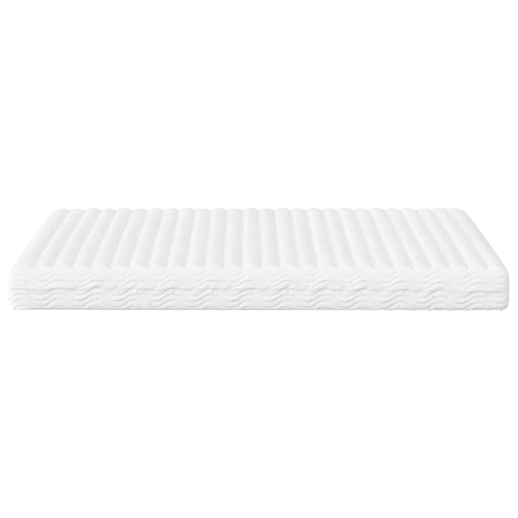 Colchão de espuma 160x210 cm dureza H2 H3 branco