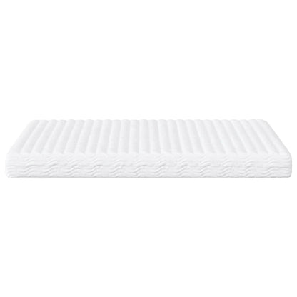 Colchão de espuma 160x210 cm dureza H2 H3 branco