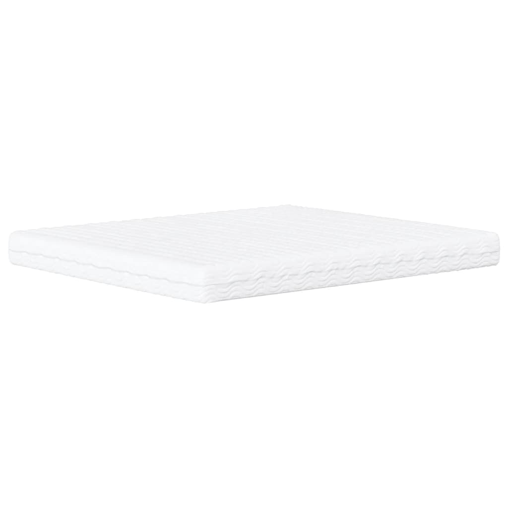 Colchão de espuma 180x210 cm dureza H2 H3 branco