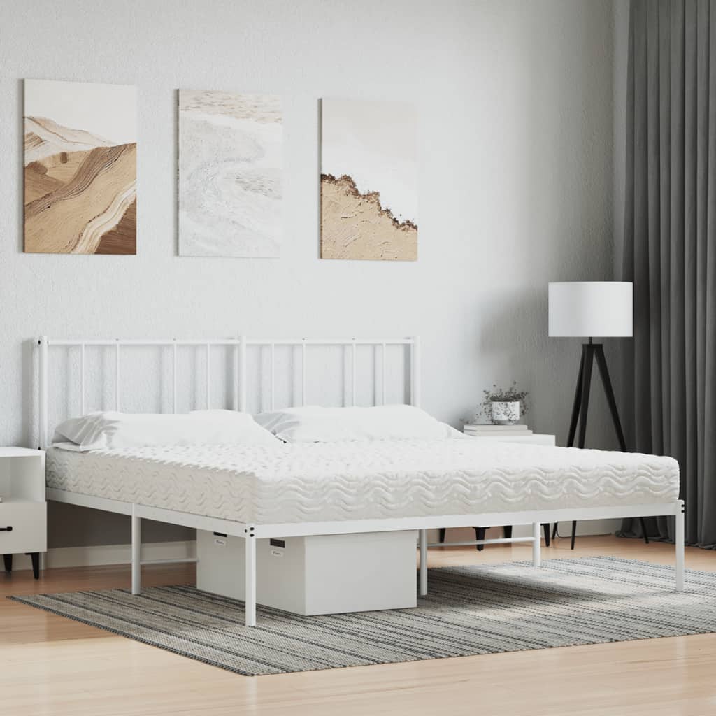 Colchão de espuma 160x220 cm dureza H2 H3 branco