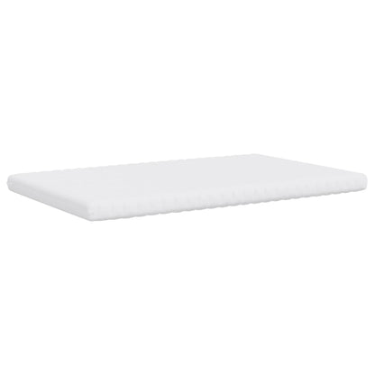 Colchão de espuma 120x210 cm 7 zonas dureza 20 ILD branco