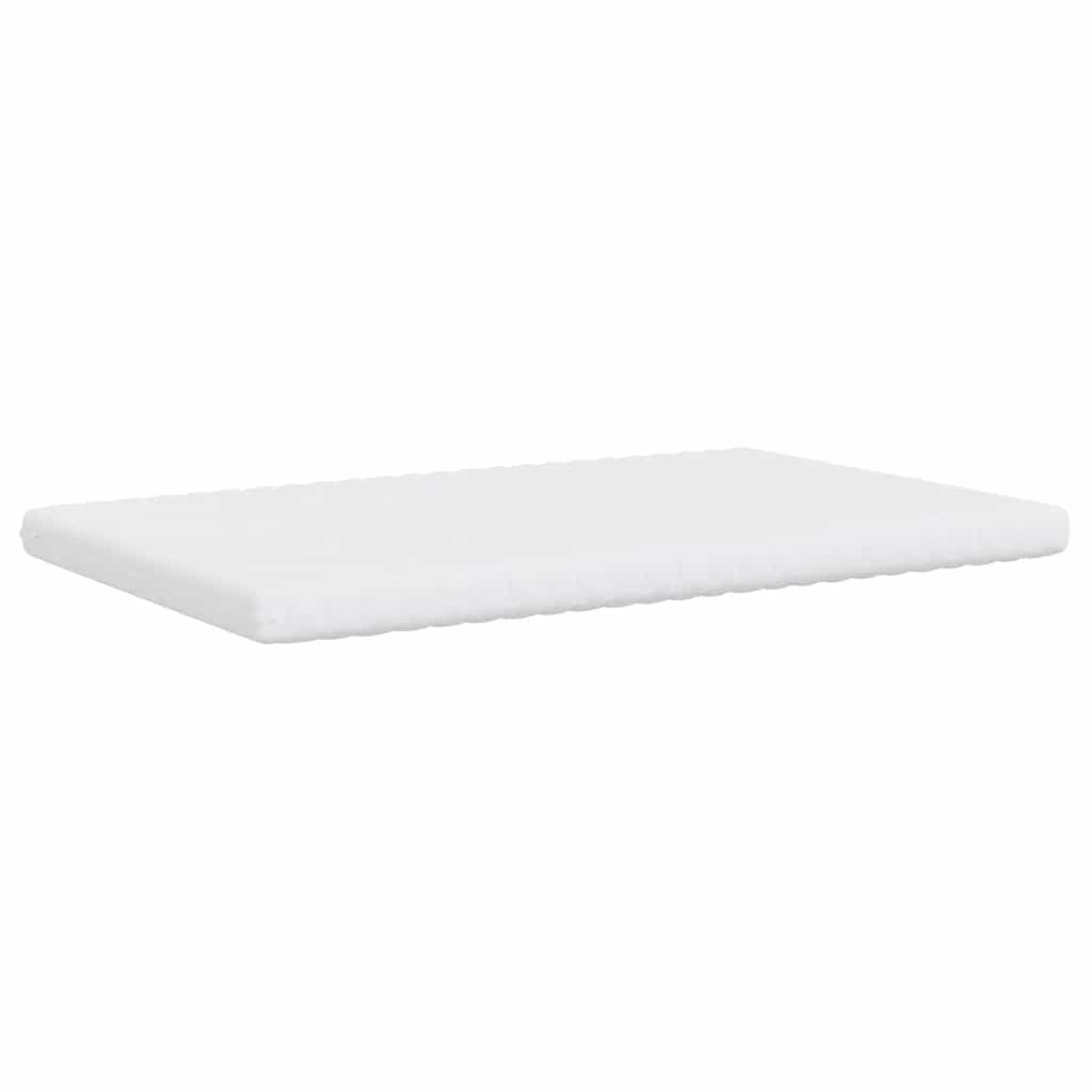 Colchão de espuma 140x210 cm 7 zonas dureza 20 ILD branco