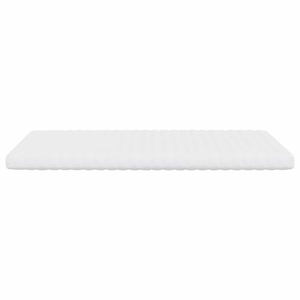 Colchão de espuma 140x210 cm 7 zonas dureza 20 ILD branco