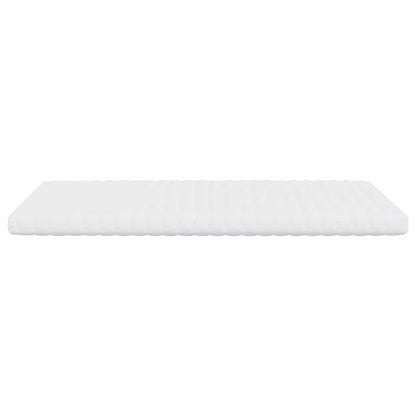 Colchão de espuma 140x210 cm 7 zonas dureza 20 ILD branco