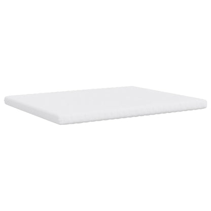 Colchão de espuma 160x210 cm 7 zonas dureza 20 ILD branco