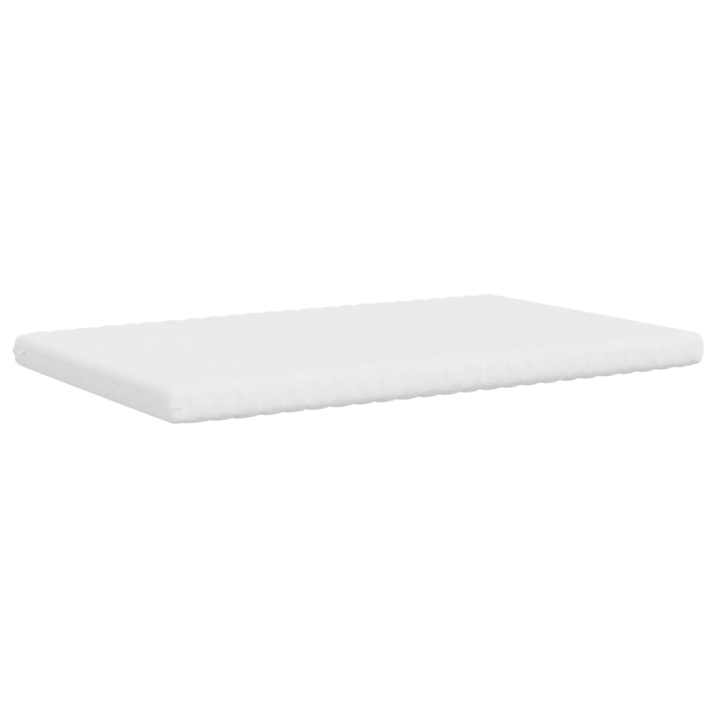 Colchão de espuma 140x220 cm 7 zonas dureza 20 ILD branco