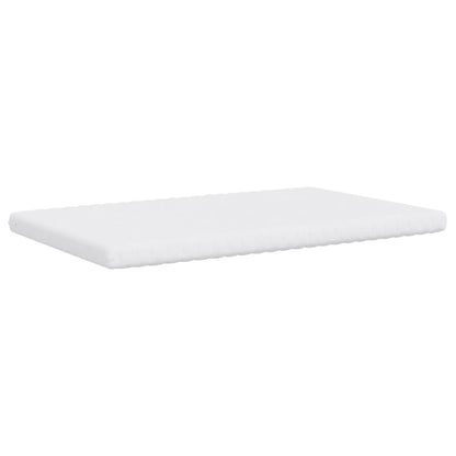 Colchão de espuma 140x220 cm 7 zonas dureza 20 ILD branco