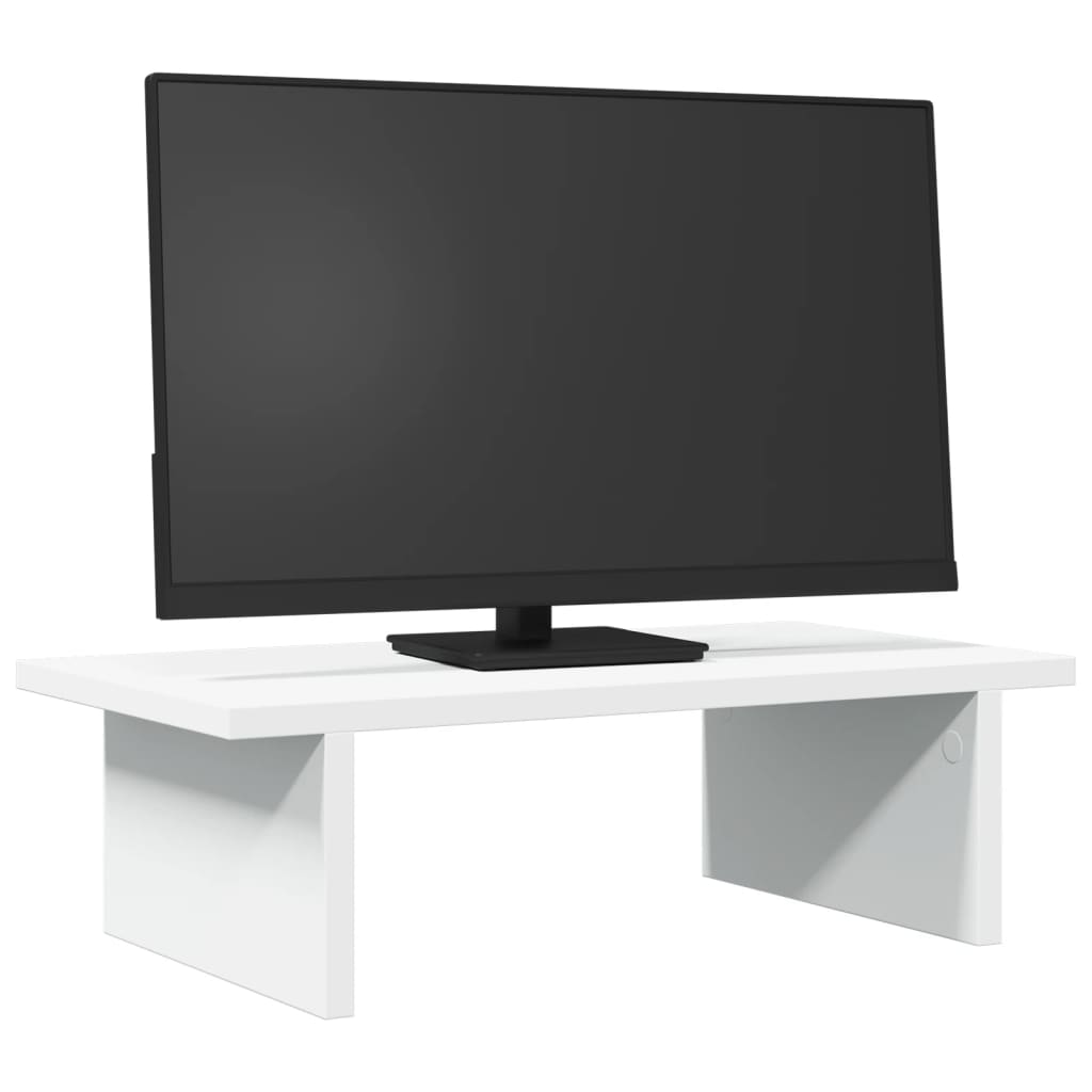 Suporte para monitor 50x27x15 cm derivados de madeira branco