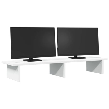 Suporte para monitor 100x27x15 cm derivados de madeira branco