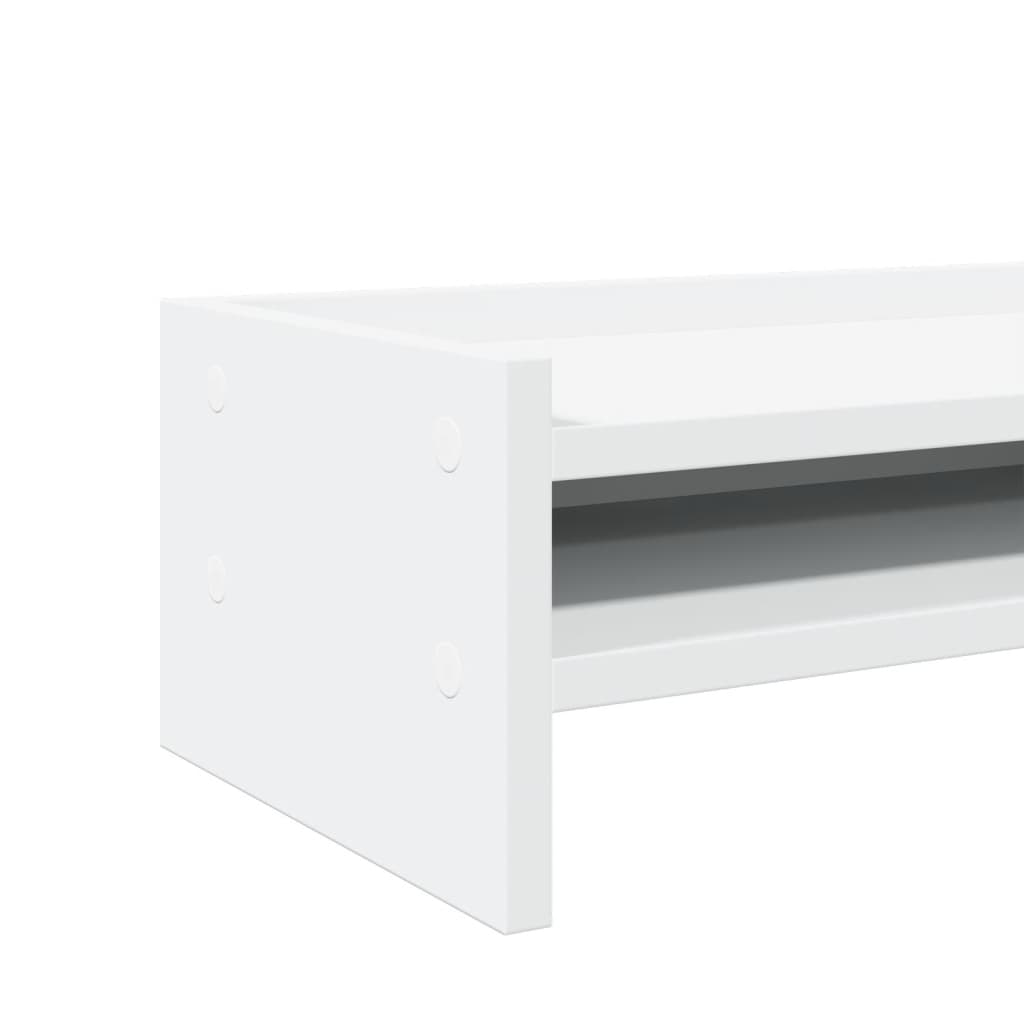 Suporte para monitor 42x24x16 cm derivados de madeira branco