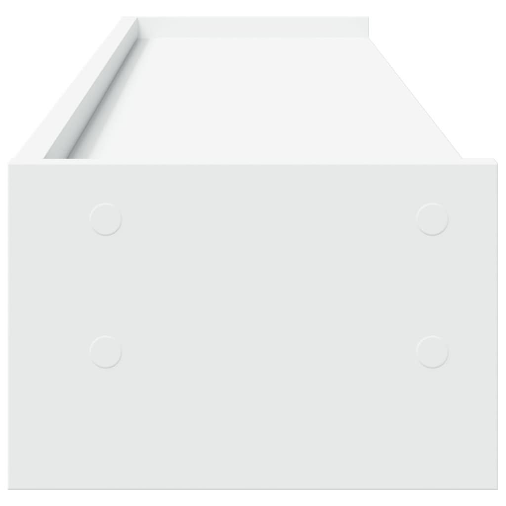 Suporte para monitor 100x24x16 cm derivados de madeira branco