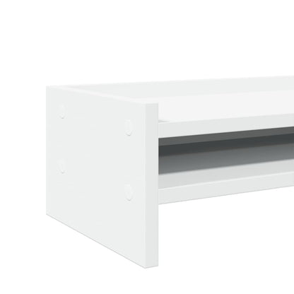 Suporte para monitor 100x24x16 cm derivados de madeira branco