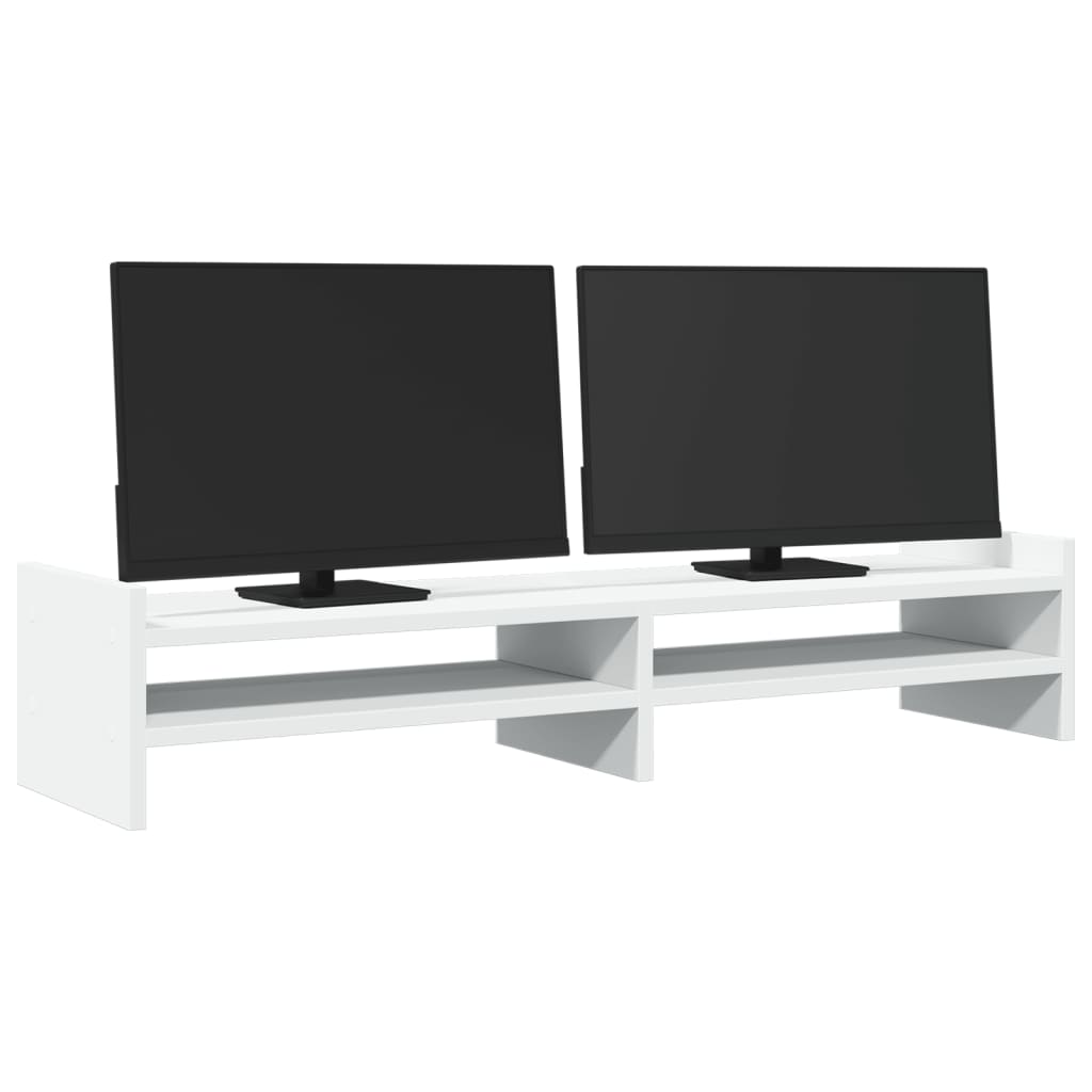 Suporte para monitor 100x27x20 cm derivados de madeira branco