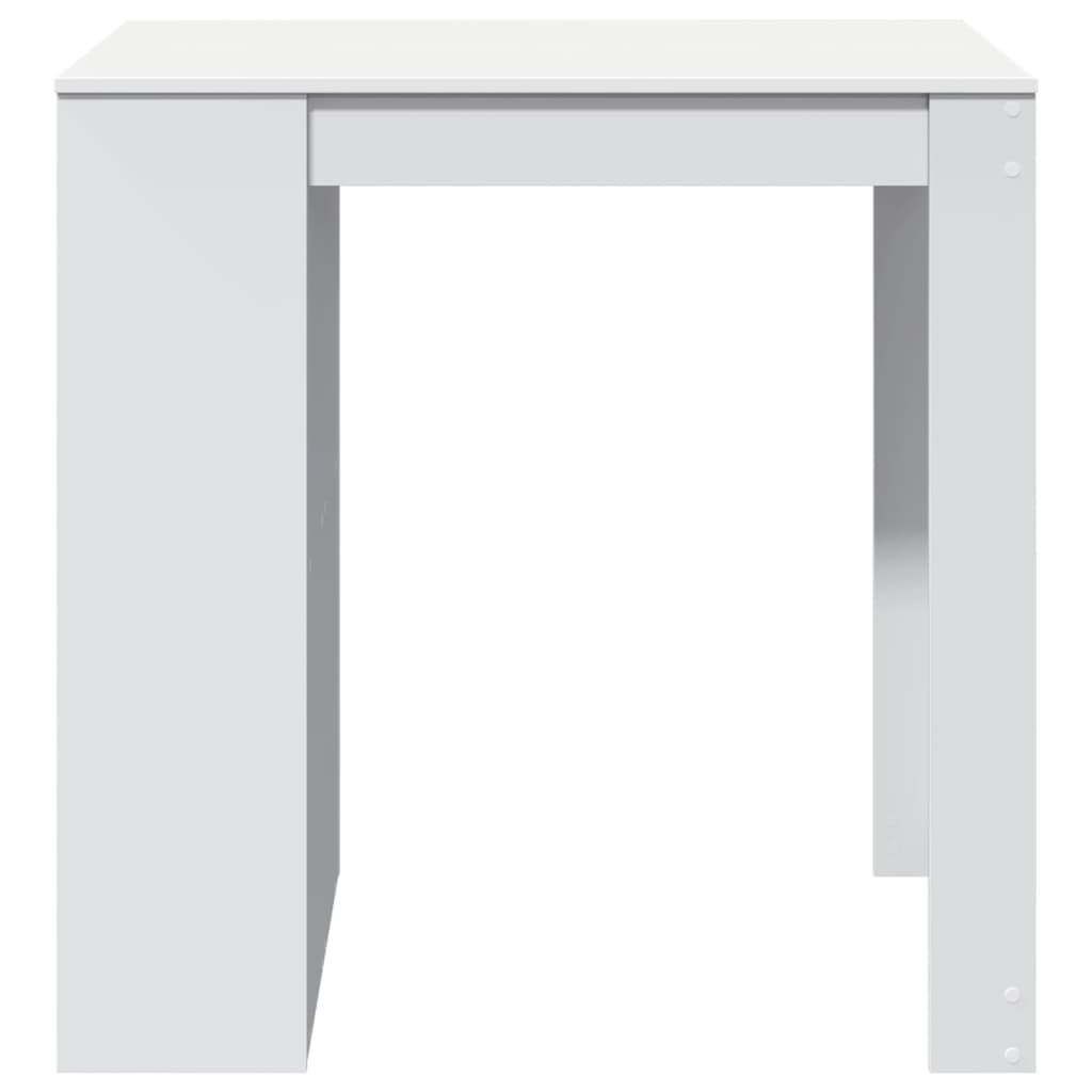 Mesa de bar 102x70x103,5 cm derivados de madeira branco