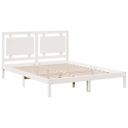 Cama extra longa sem colchão 160x210 cm madeira maciça