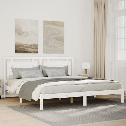 Cama extra longa sem colchão 180x210 cm madeira maciça