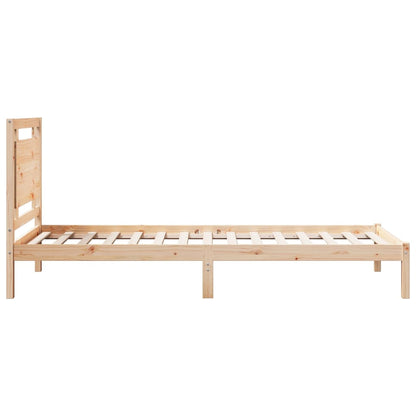 Cama extra longa sem colchão 90x220 cm madeira maciça