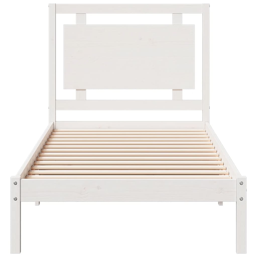 Cama extra longa sem colchão 90x220 cm madeira maciça