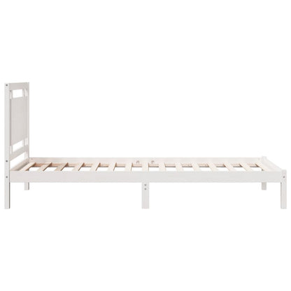 Cama extra longa sem colchão 90x220 cm madeira maciça