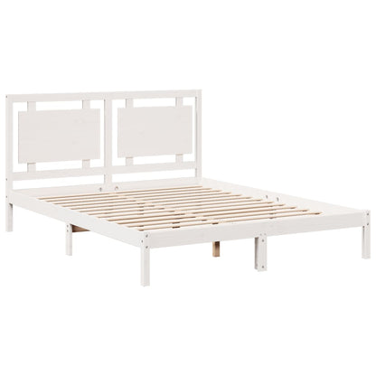 Cama extra longa sem colchão 160x220 cm madeira maciça