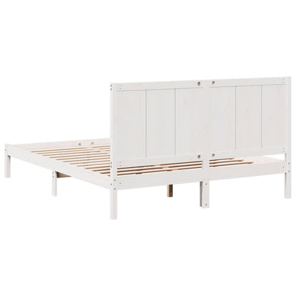 Cama extra longa sem colchão 140x210 cm madeira maciça