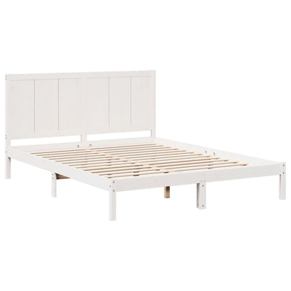 Cama extra longa sem colchão 160x220 cm madeira maciça