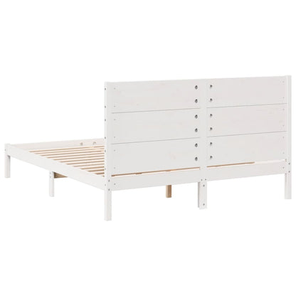 Cama extra longa sem colchão 160x210 cm madeira maciça