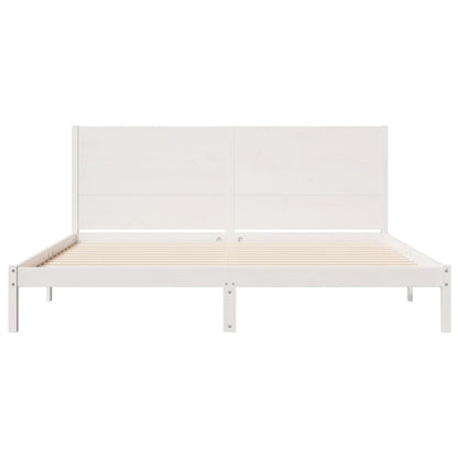 Cama extra longa sem colchão 180x210 cm madeira maciça