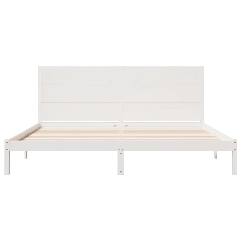 Cama extra longa sem colchão 200x210 cm madeira maciça