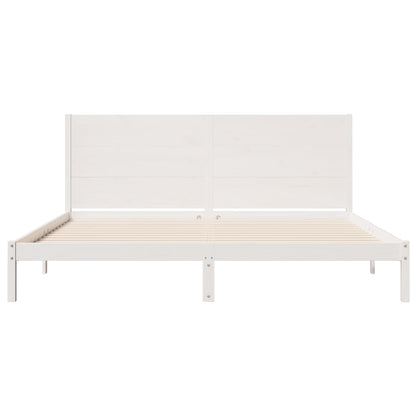 Cama extra longa sem colchão 200x220 cm madeira maciça