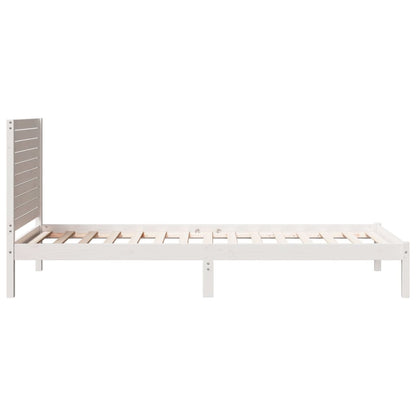 Cama extra longa sem colchão 100x210 cm madeira maciça